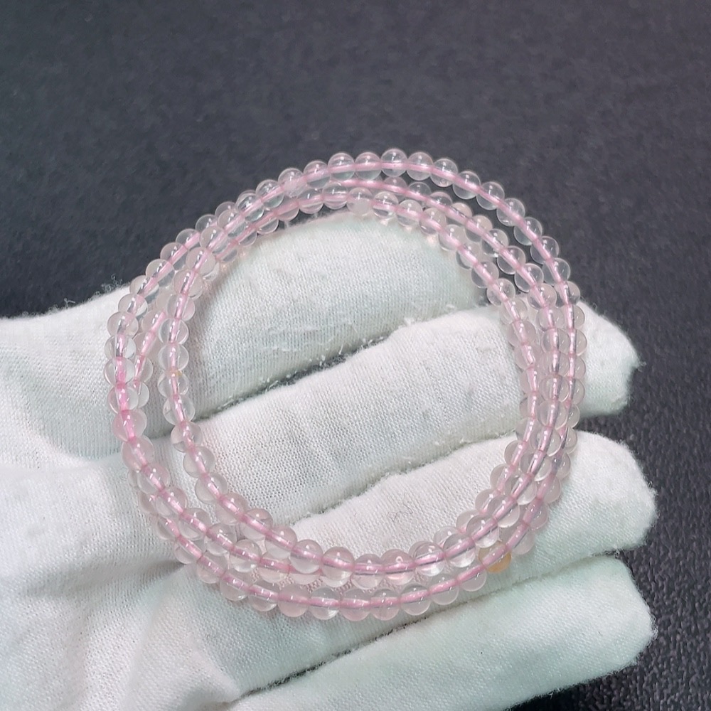 C34990733 Crystal Beaded Bracelet, Total Weight Approx. 11.44g, Size About 3.8mm