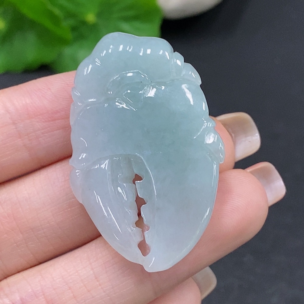 F27144853 Jadeite Pendant Pliers Total Weight Approx. 15.13g