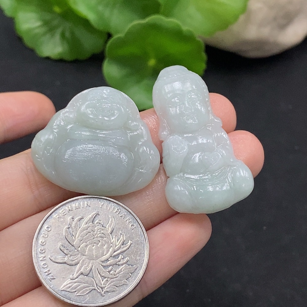 F34056792 Jadeite Pendant Semi-finished