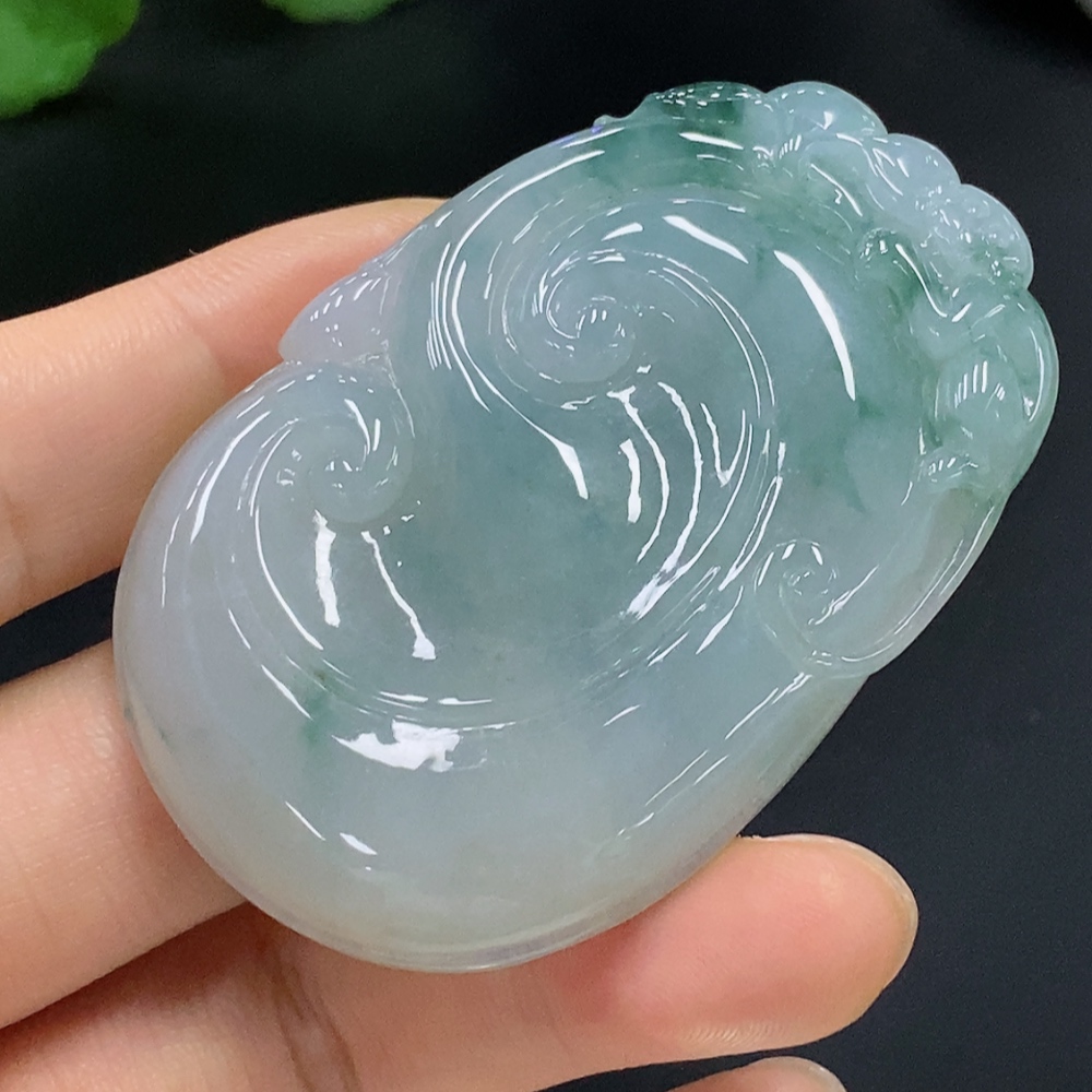 F29414450 Jadeite Pendant Ruyi Total Weight Approx. 45.69g
