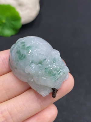 F33876480 JadeiteDragon Turtle Pendant Total Weight Approximately 33.8g