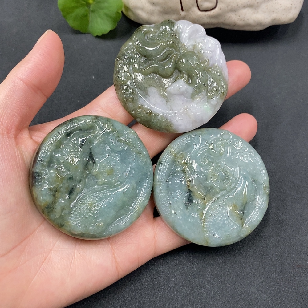 F13489404 Jadeite Pendant Sell as a Lot
