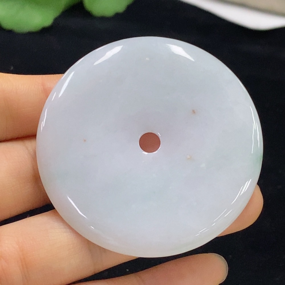 F33862022 Jadeite Safety Buckle Pendant, Total Weight Approximately 35.5g