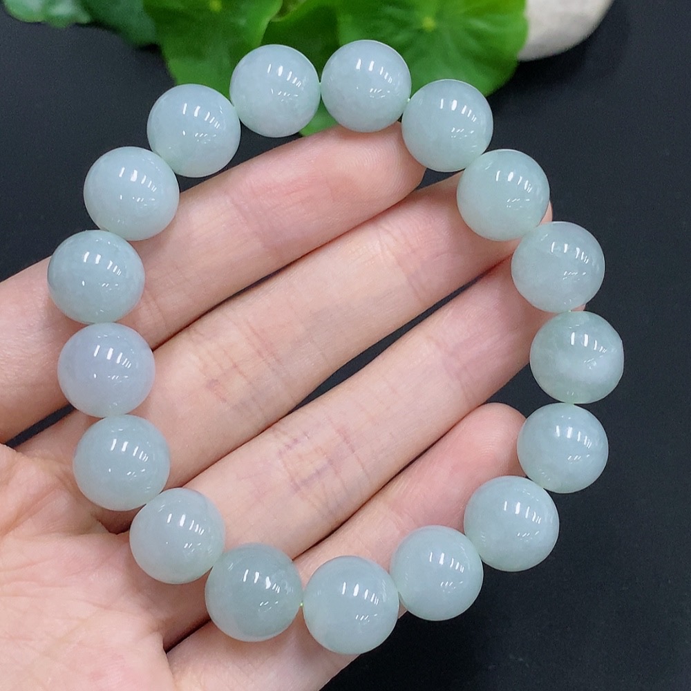 F30543440 Jadeite Bracelet Approx.11.8mm Total Weight Approx.47.6g