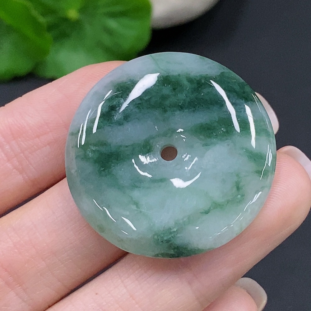 F26016576 Jadeite Safety Buckle Total Weight About 12.2g