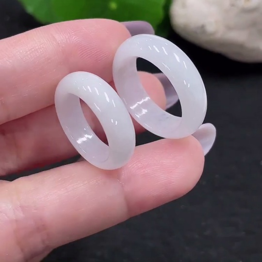 F34965301 Jadeite Ring Set Sell as a Lot