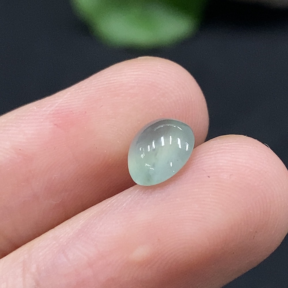 F34055991 Jadeite cabochon Total weight approx. 0.3g