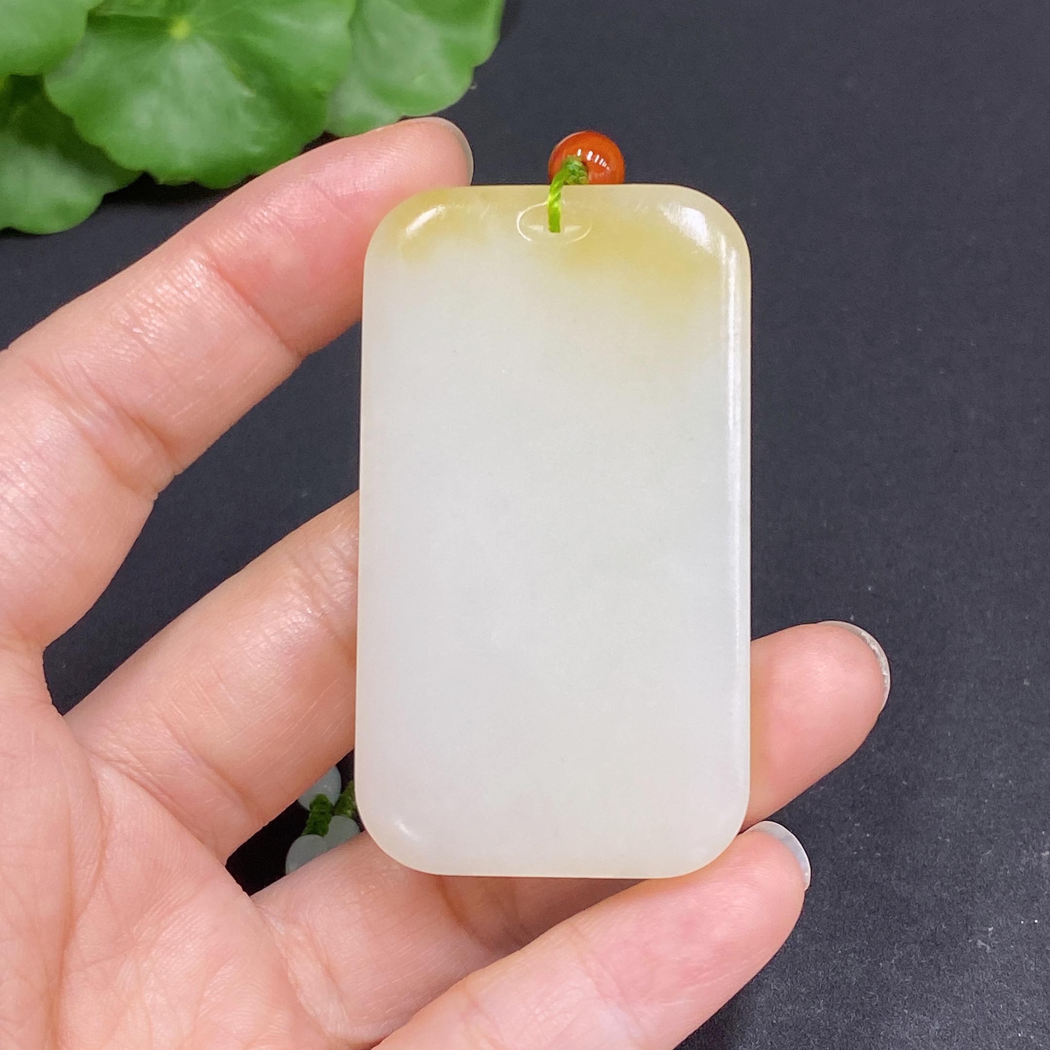 H33939921 Hetian Jade Pendant Plain Pendant