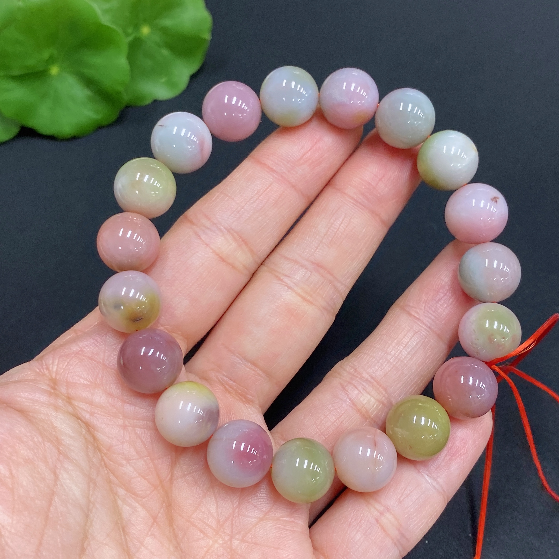 H32758803 Yanyuan Agate Bracelet   approx.10.6mm   total weight approx.31.6g