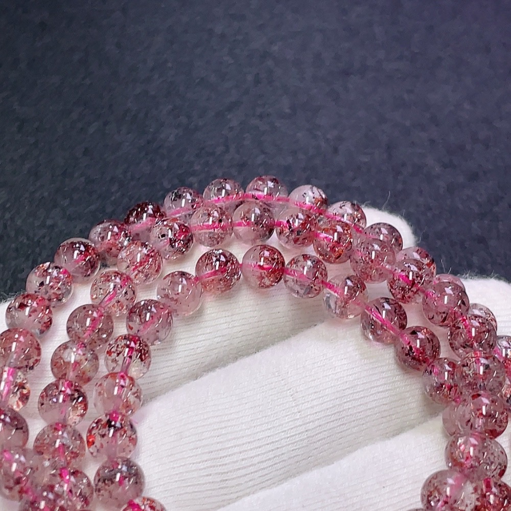 C31618467 Crystal Bead Strand approx. 6.2mm Total Weight approx. 30.68g