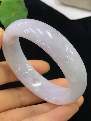 F34023997 Jadeite Round Bangle Size 56.8 Total Weight Approx. 73.02g