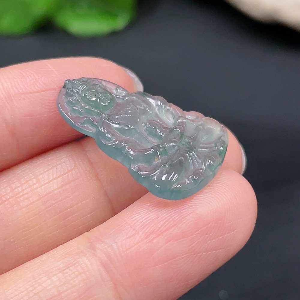 F26997341 Jadeite Tara Pendant Total Weight Approx. 2.55g
