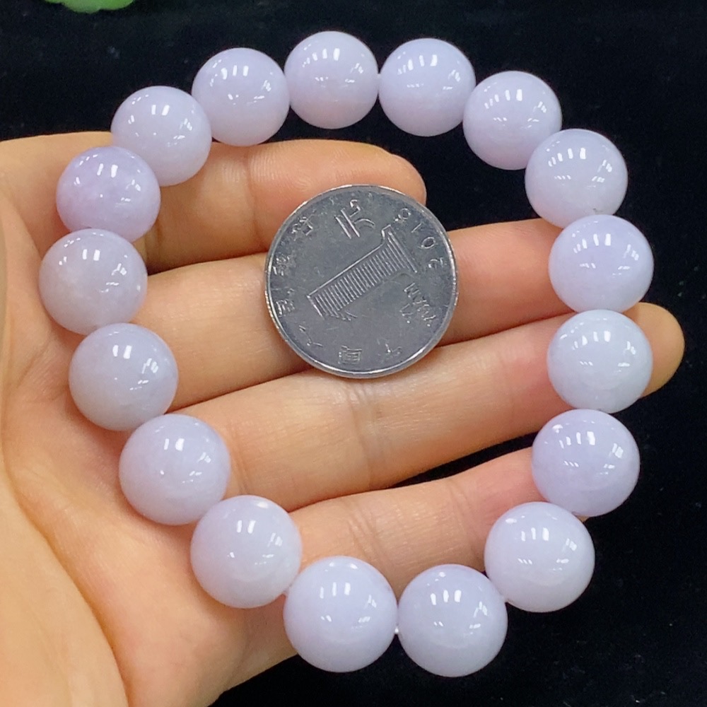 F34025530 Jadeite Bracelet Approx. 12.7mm Total Weight Approx. 64.02g