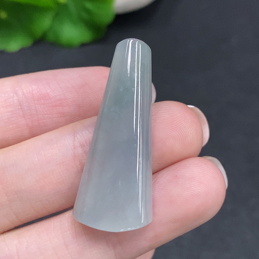 F34034243 Jadeite Plain Pendant Mounting, Total Weight Approx. 5.4g