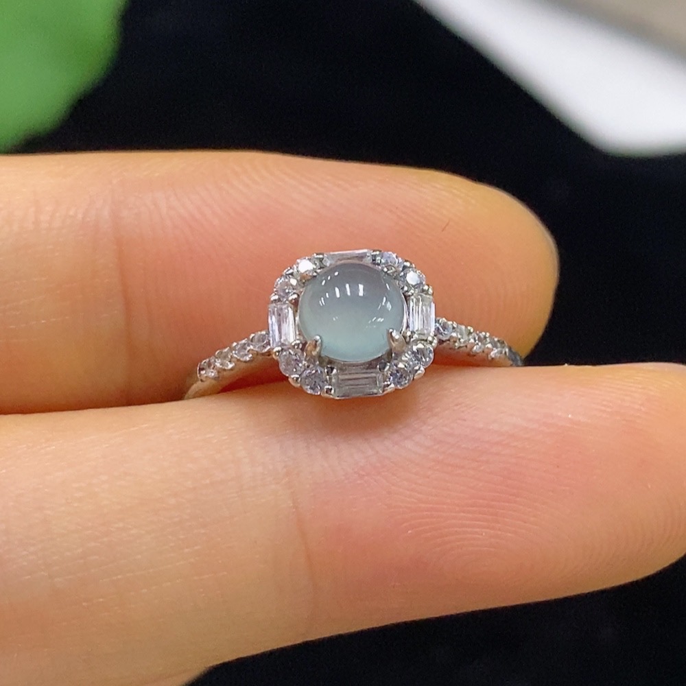 F35094259 Jadeite Ring/Bead Setting Ring Non-Gold Adjustable