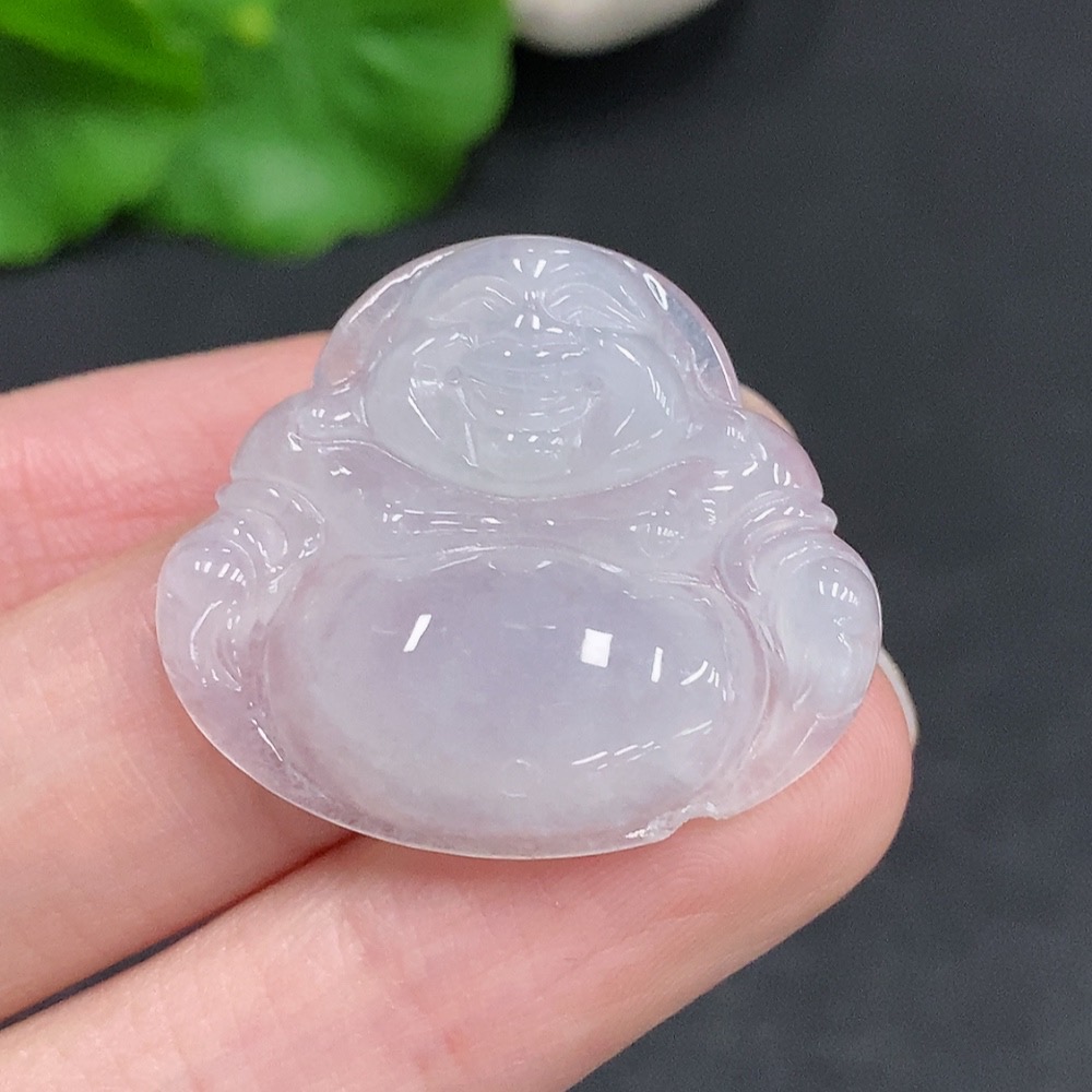 F34003332 Jadeite Buddha Pendant Total Weight Approximately 5.4g
