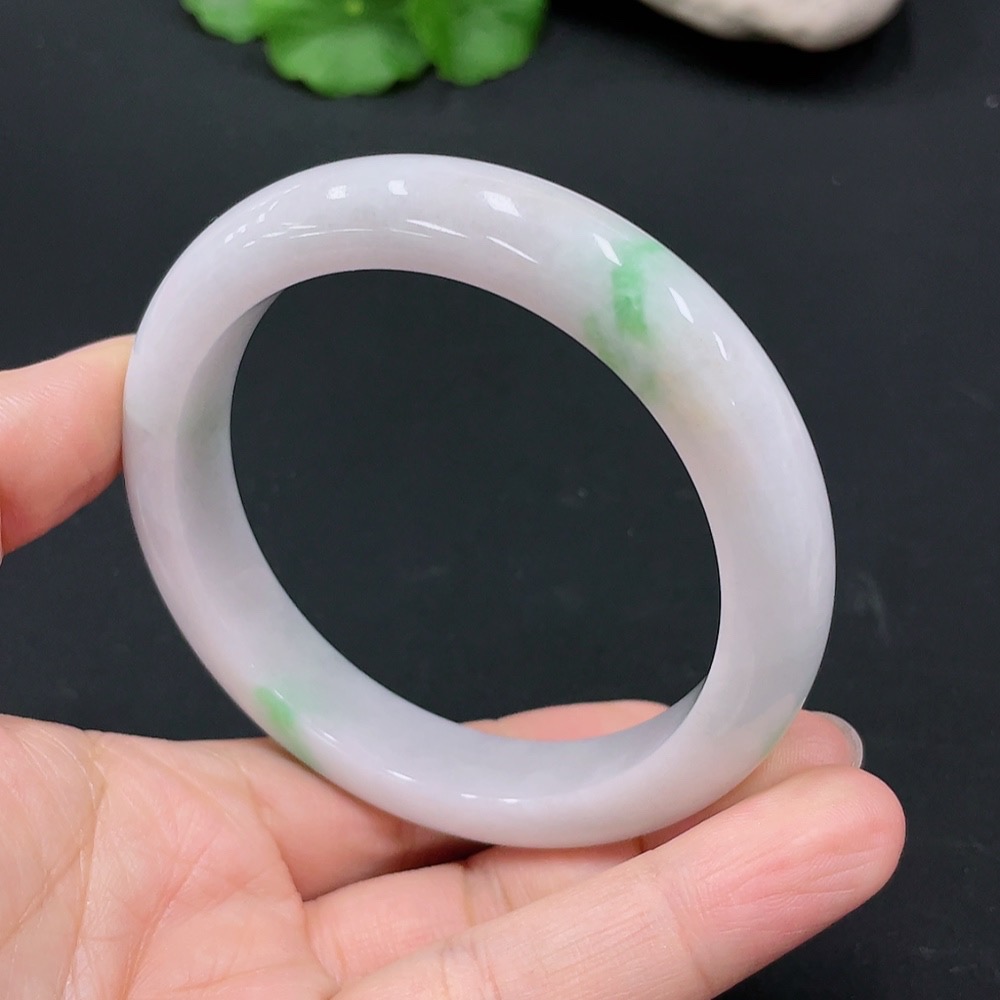 F25907598 Jadeite Round Bracelet Size 59.4 Total Weight Approx. 66.98g