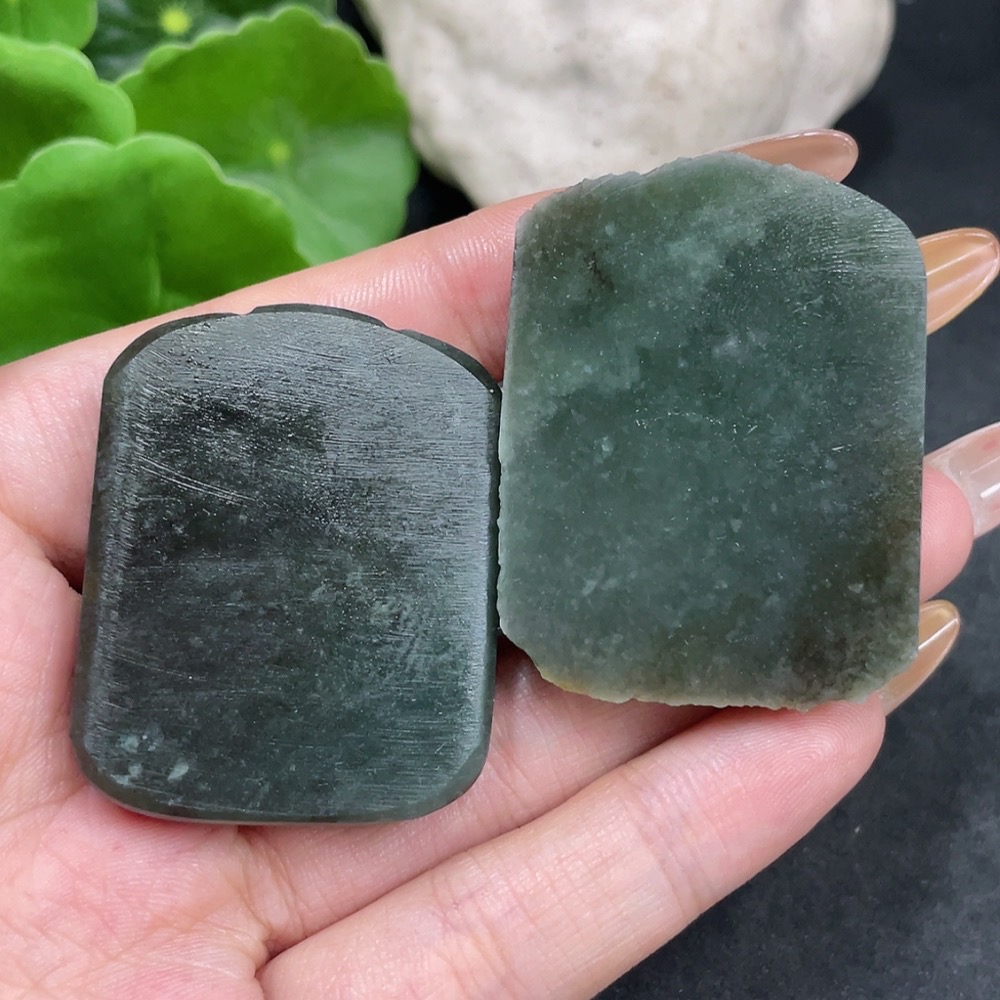H32797438 Hetian Jade Pendant Landscape Plaque Total Weight Approx. 65.1g