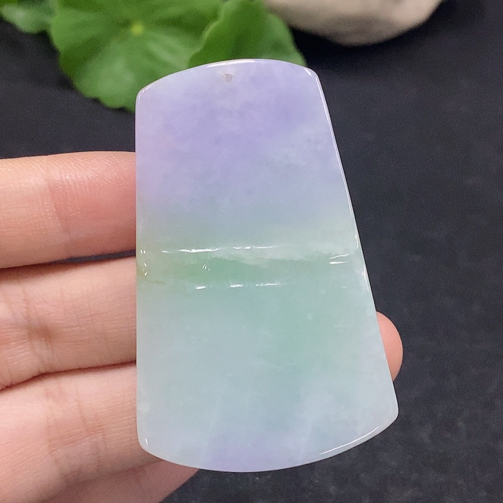 F32752957 Jadeite Bamboo Pendant, Total Weight Approx. 27.19g