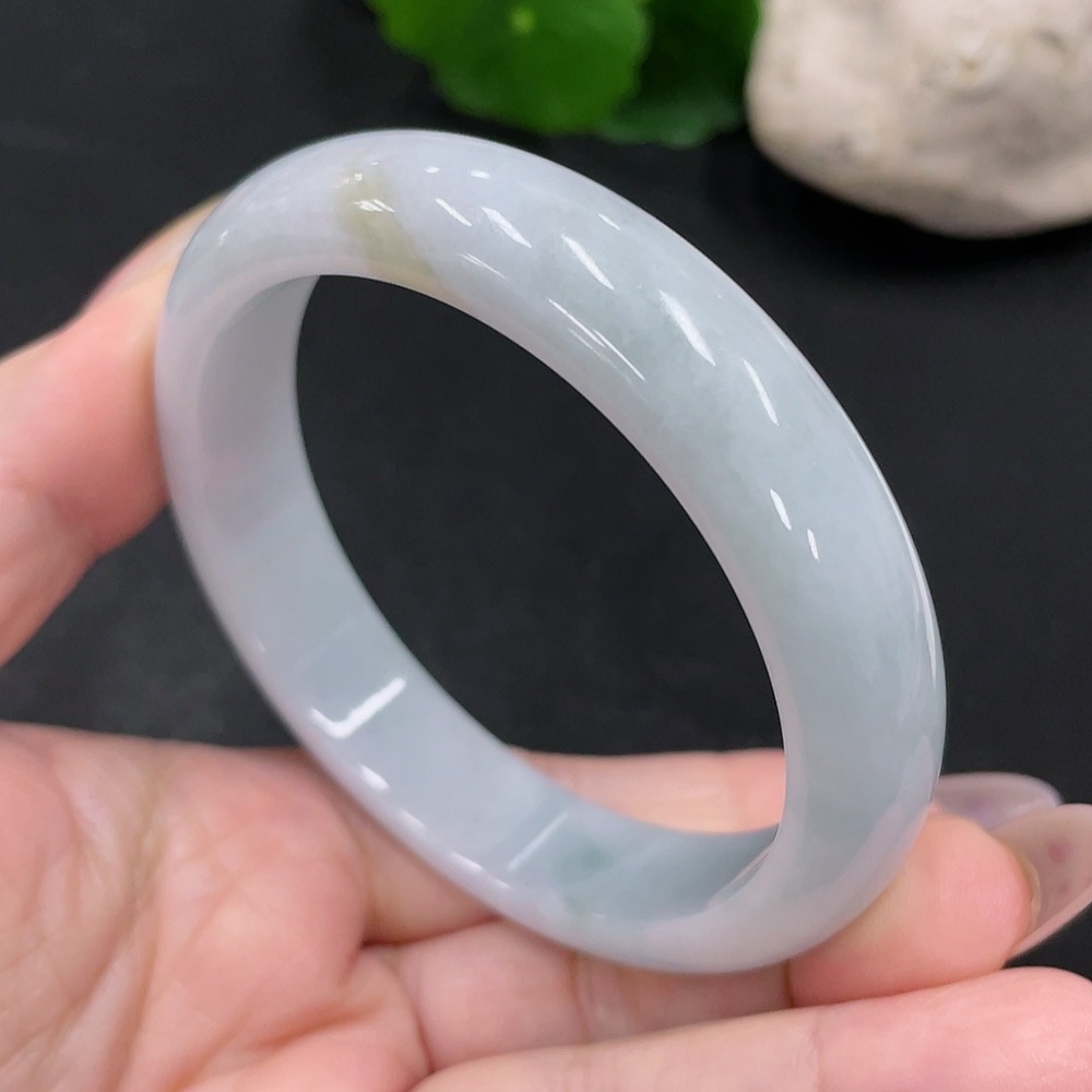 F34068294 Jadeite Round Bracelet Size 57.9 Total Weight Approx. 57g