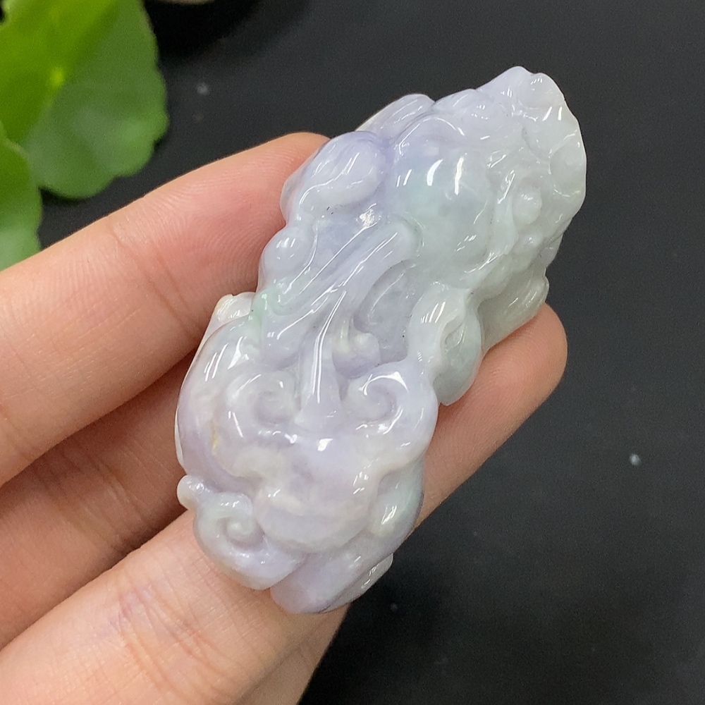 F28197691 Jadeite Pendant, Total Weight Approx. 41.7g, Pixiu