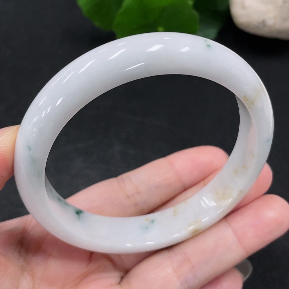 F29396714 Jadeite Regular Bangle 60.5 Loop Size Total Weight Approximately 56.3g