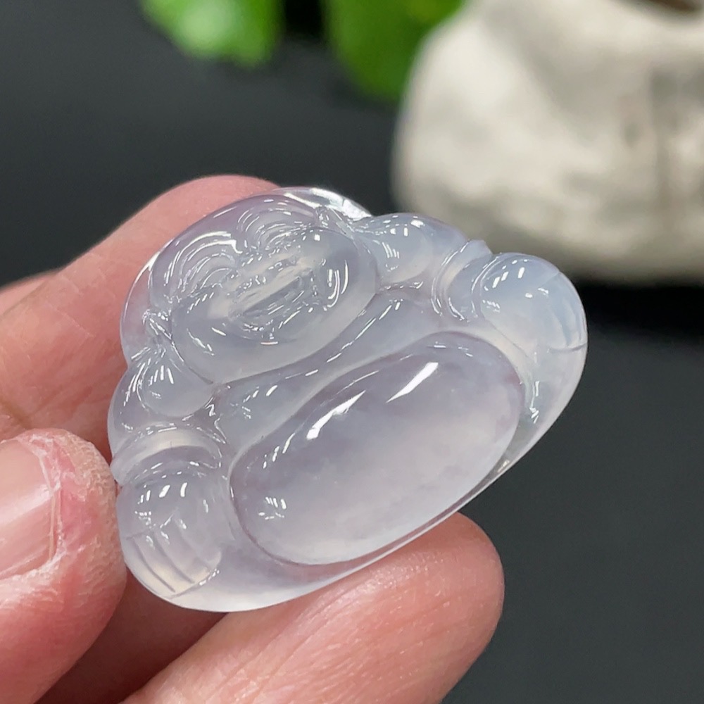 F33909914 Jadeite Pendant Buddha, Total Weight Approx. 5.5g