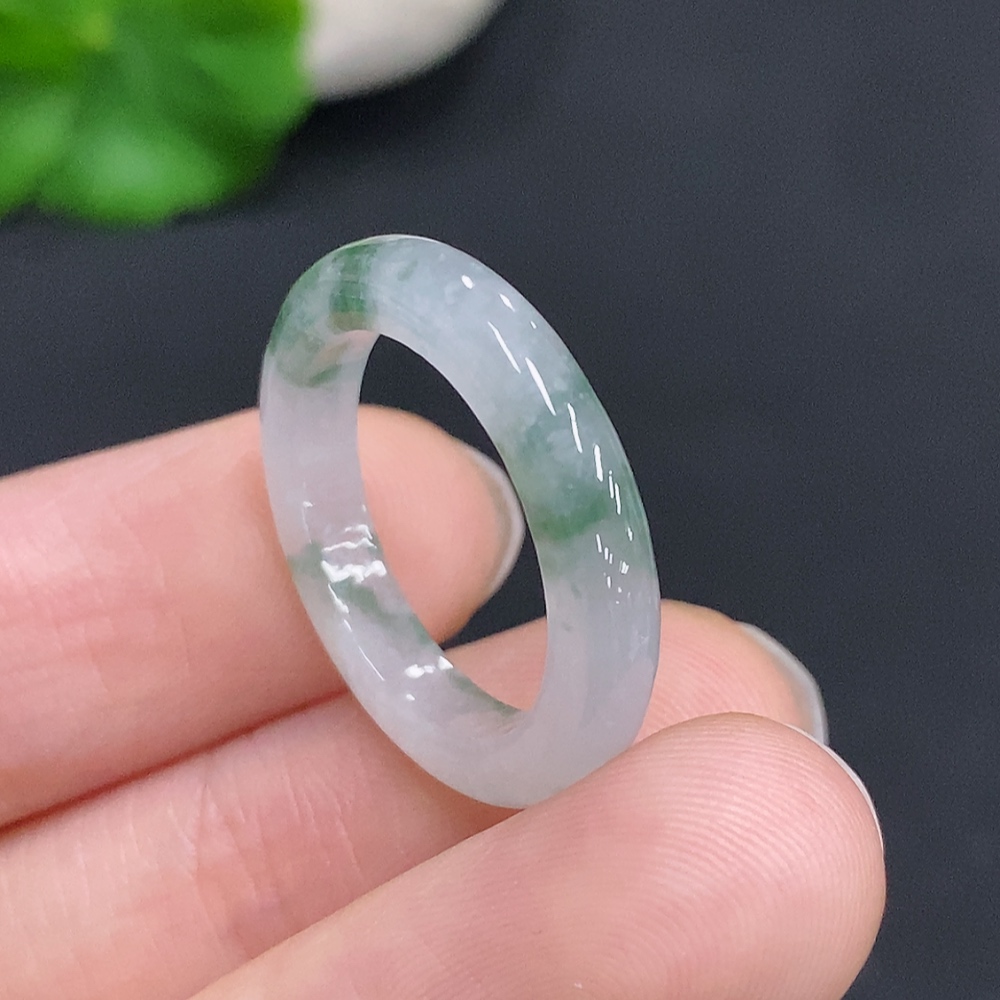 F33832006 Jadeite Ring Size 14 Total Weight Approx. 2.4g
