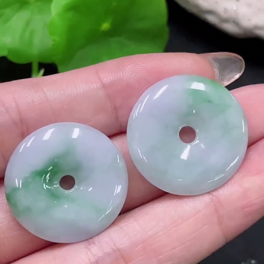 F34984595 Jadeite Pendants Sell as a Lot