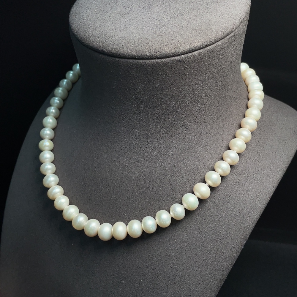 C34993202 Pearl Necklace Non-Gold Total Weight Approx. 49g Size About 9.3mm