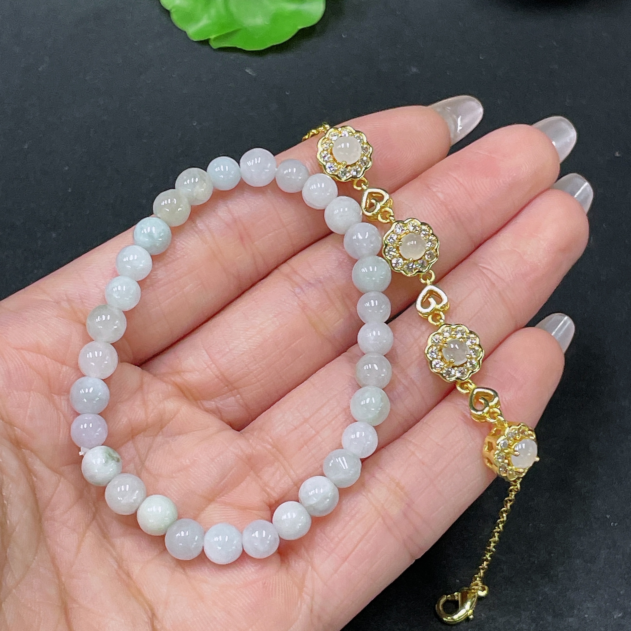 F35139061 Jadeite Bracelet + Beads Sell as a Lot