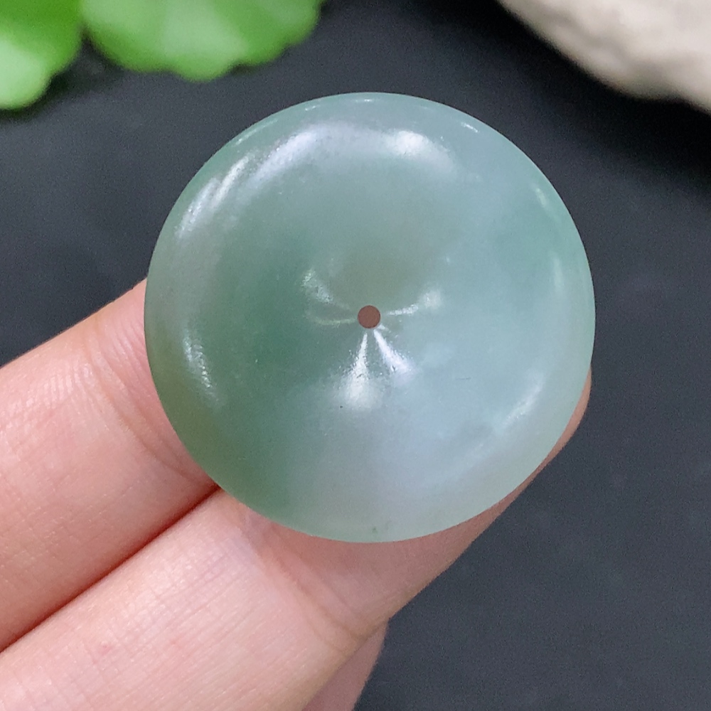 F27177949 Jadeite Pendant Total Weight Approx. 8.86g Peace Buckle Rough