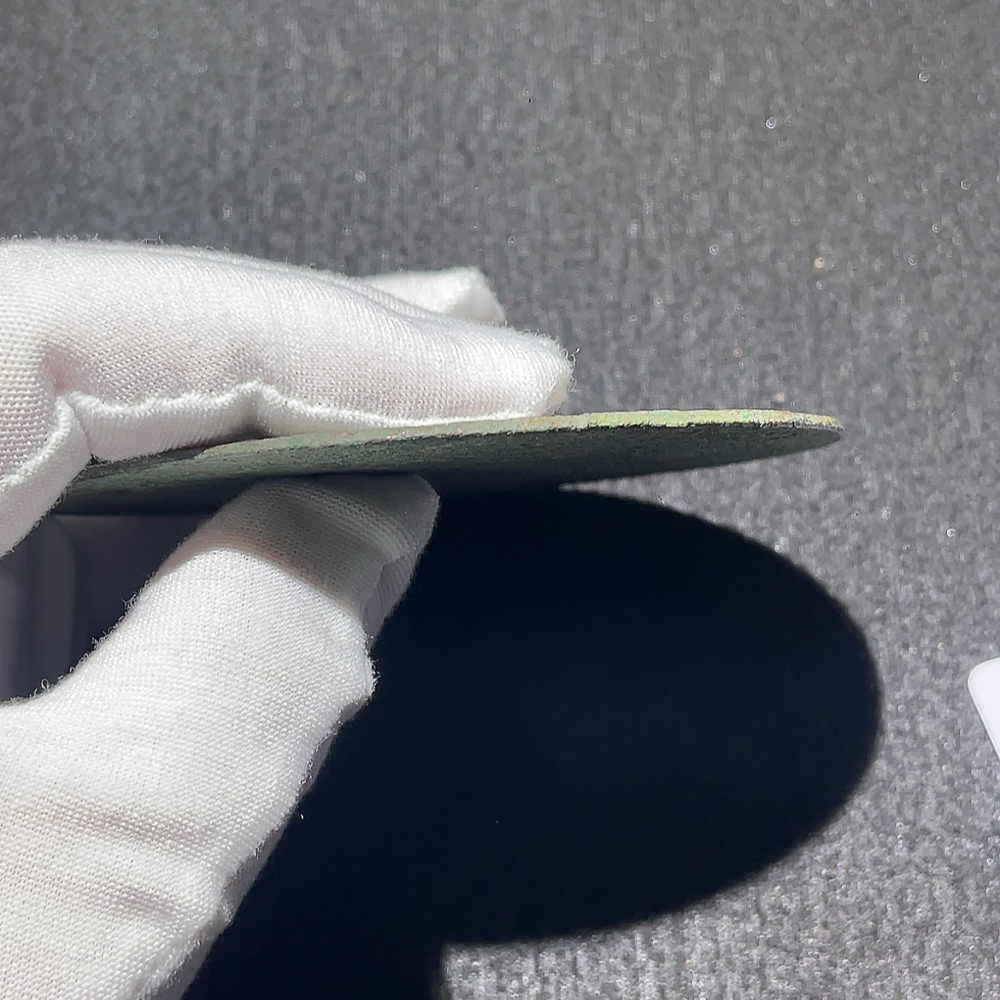 W36217098 Western Han Dynasty Grass-Leaf Pattern Inscribed Bronze Mirror "Light of the Sun, Illumination Under Heaven", Bronze Mirror, Top Condition, Clear Mold with Bronze Luster, Miscellaneous