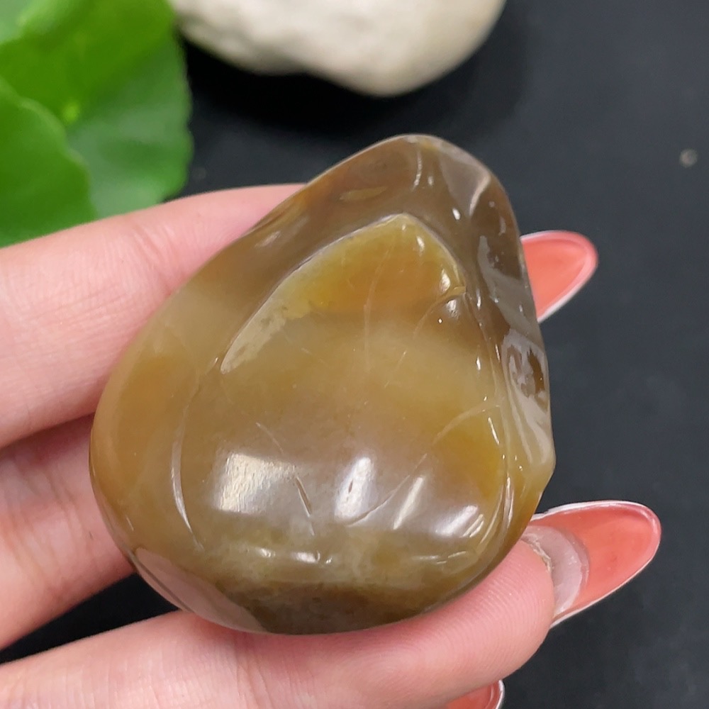 H34026591 Hetian Jade Pendant Swan Total Weight Approx. 37.3g