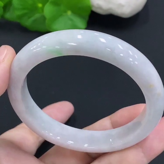 F29317985 Jadeite Round Bracelet Size 57 Total Weight About 53.7g