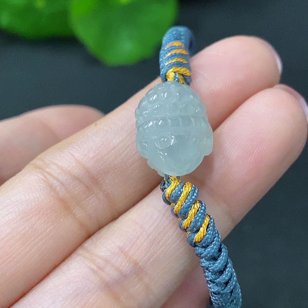 F28199676 Jadeite Hand Bracelet Total Weight Approx. 3.76g