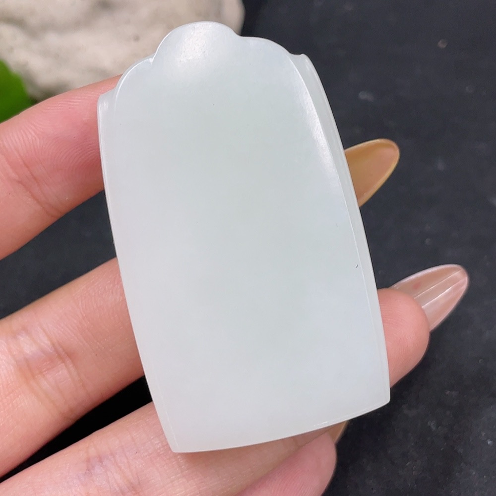 H31664395 Hetian Jade Pendant, Plain Pendant, Total Weight Approx. 37.9g
