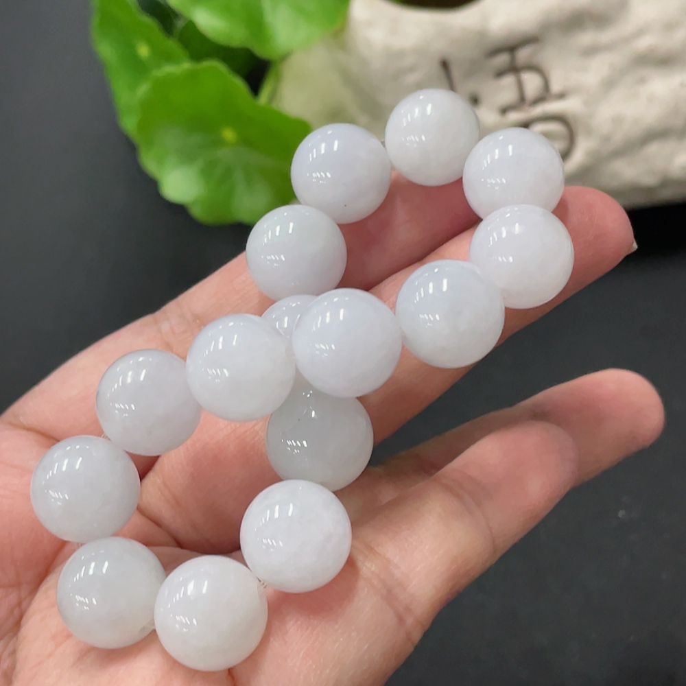 F35081759 Jadeite Bracelet Approx.12.2mm Total Weight Approx.47.78g