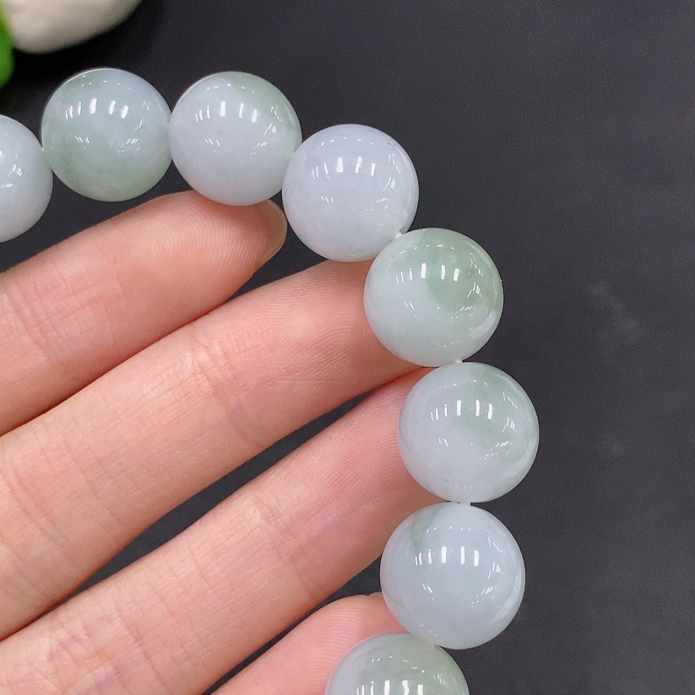 F28189052 Jadeite Bracelet Approx. 13mm Total Weight About 63.8g