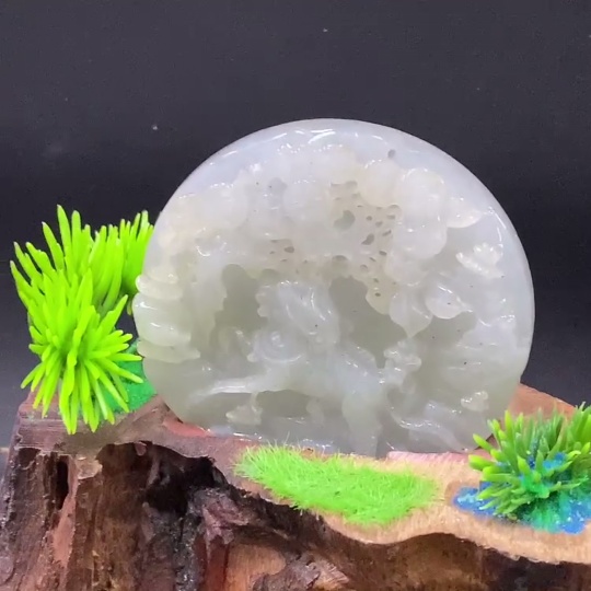 F29411879 Jadeite Ornament with Base