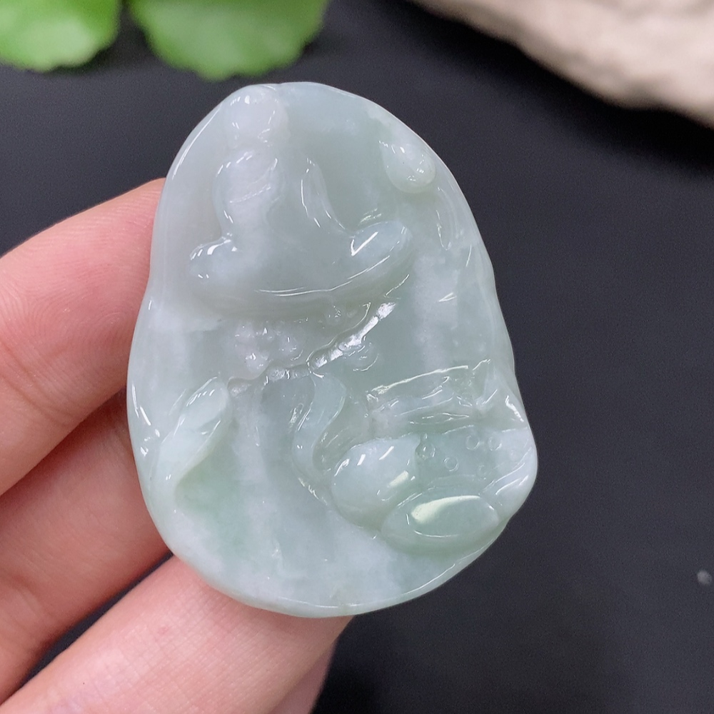 F27123499 JadeitePendant, Total Weight Approx. 14.73g