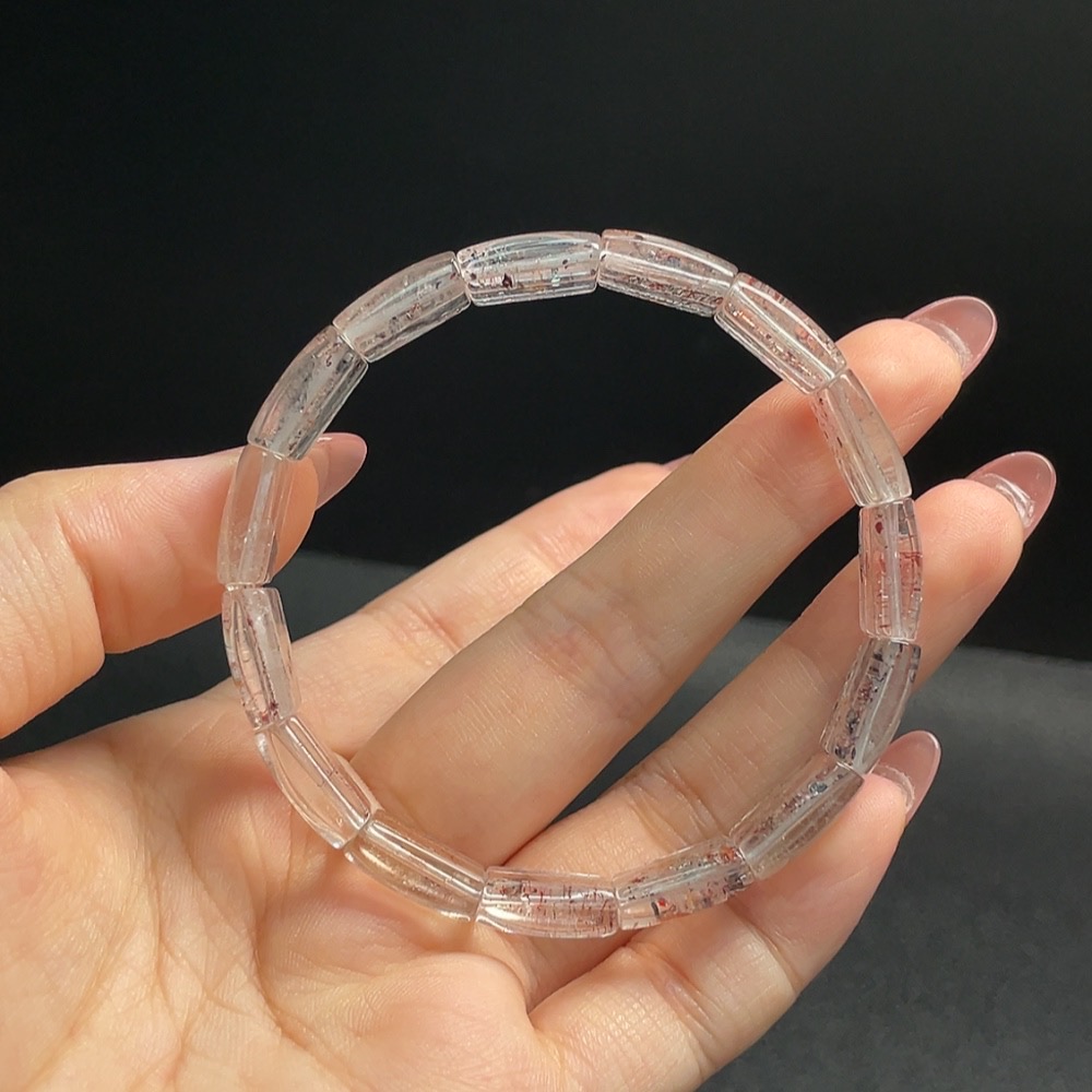 C28276641 Crystal Bracelet 10mm Approx. Total Weight About 22.49g