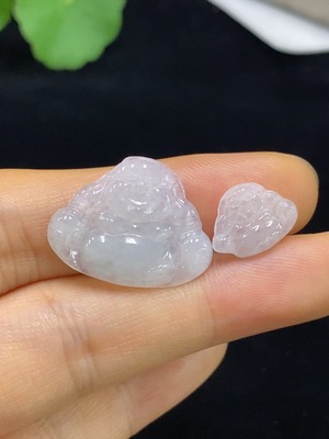 F34024397 Jadeite Inlaid Pieces Sell as a Lot