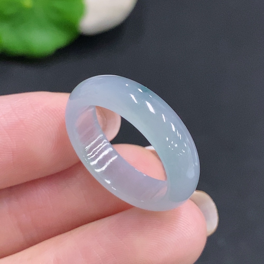 F34061022 Jadeite Ring Total Weight Approx. 3.2g Size 17