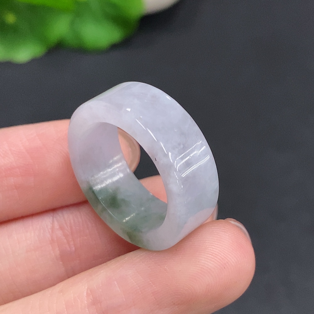 F35079153 Jadeite Ring Size 15 Total Weight Approx. 5.6g