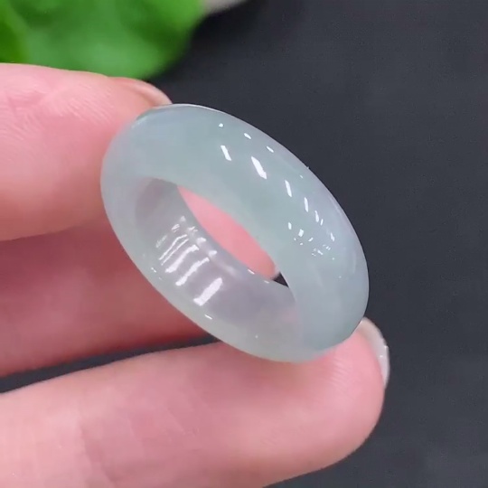 F34967743 Jadeite Ring Total Weight Approx. 3.6g Size 12