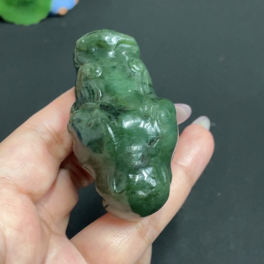 H33901472 Hetian Jade Pendant Antique Style Total Weight Approx. 95.3g