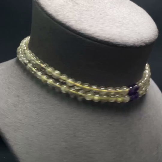 C32762765 Crystal Bead Chain Total Weight Approx. 42.86g Size About 6.2mm