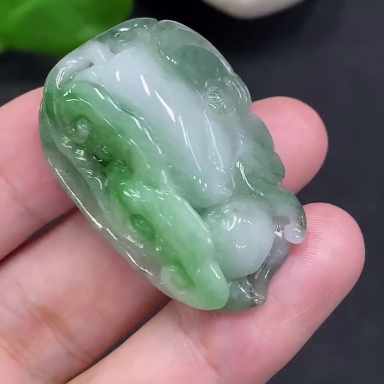 F32801961 Jadeite Pendant Total Weight Approx. 18.3g