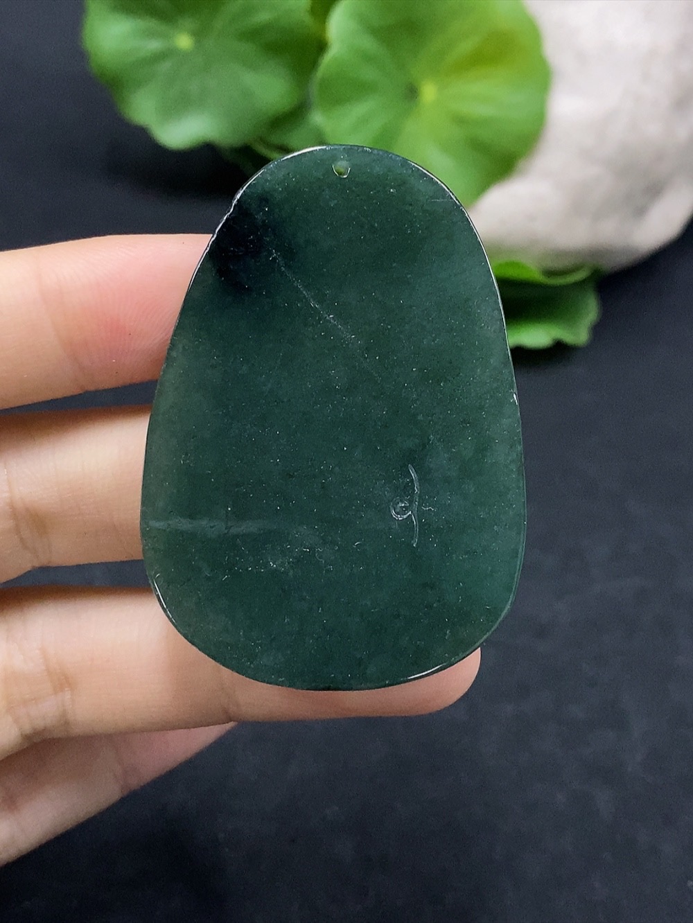 F30515019 Jadeite landscape pendant Total weight about 25.97g